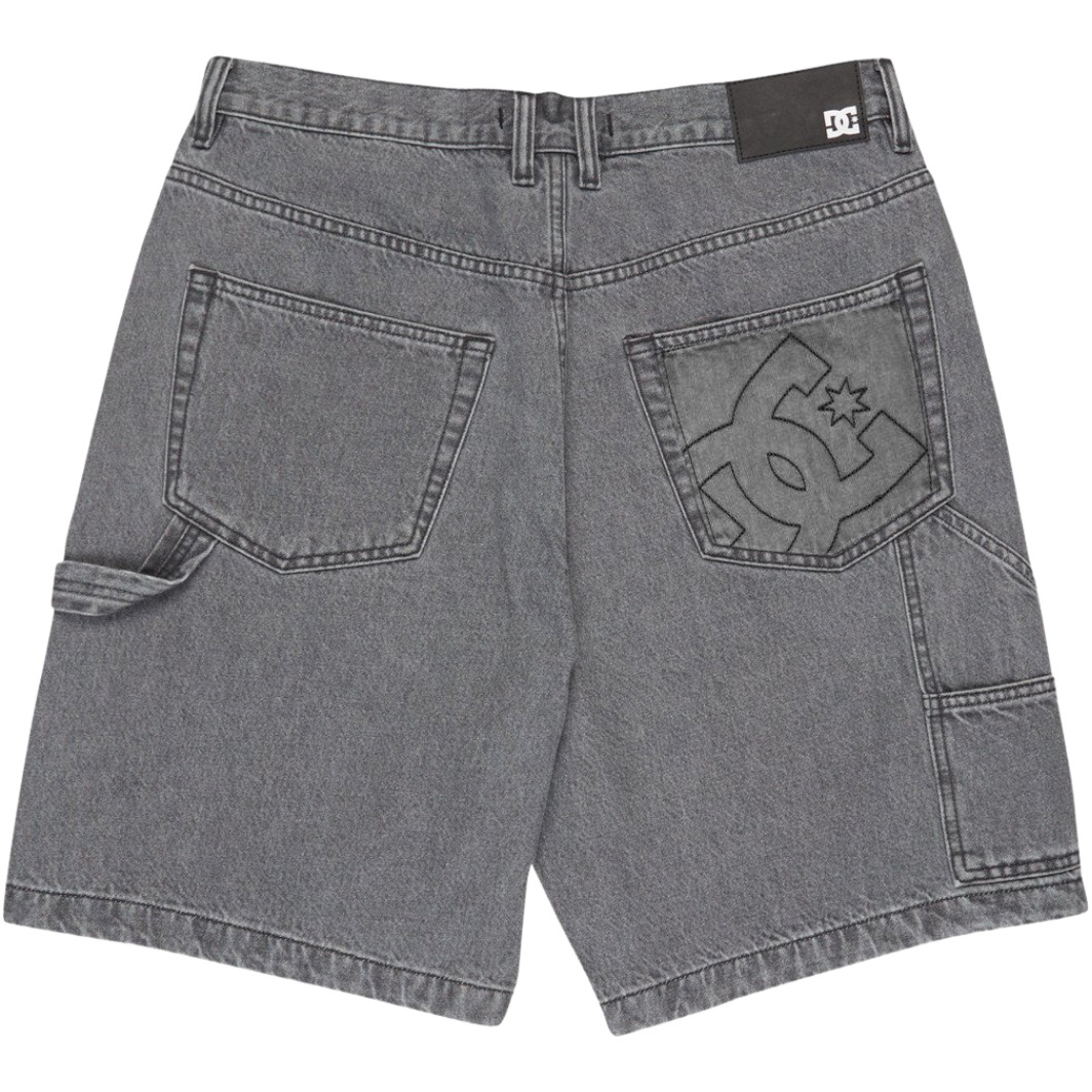 2026 DC Shoes Baggy Denim Carpenter Shorts EDYDS03037 - Medium Grey
